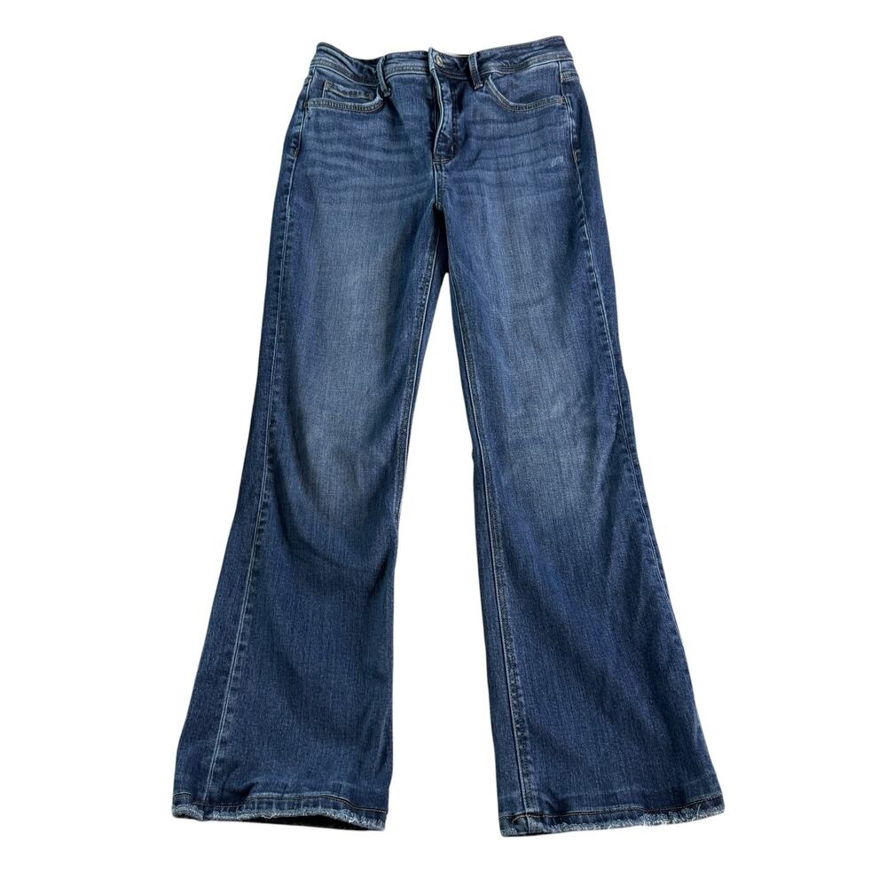 Lovervet x ALB Straight Leg Jeans Womens 29/9 Medium Wash Stretch Denim